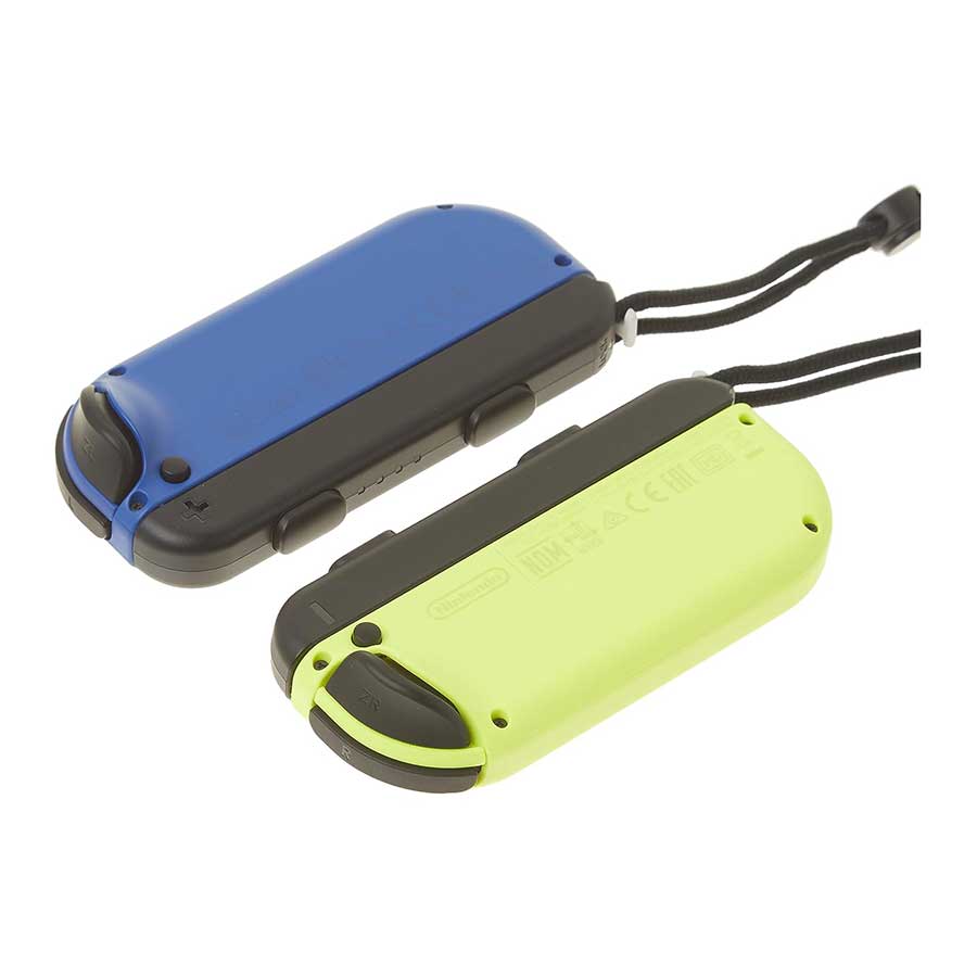 دسته بازی بی‌سیم نینتندو مدل Joy-Con Set L+R Neon Blue/Neon Yellow