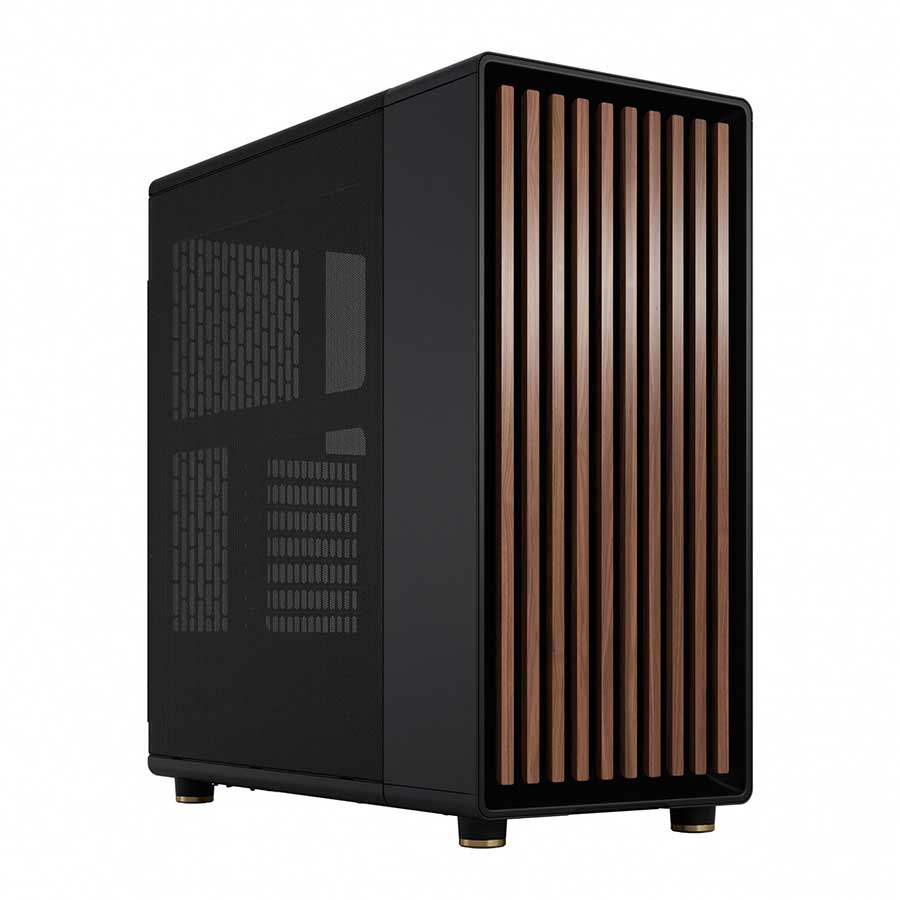 کیس کامپیوتر فرکتال دیزاین مدل North Charcoal Black