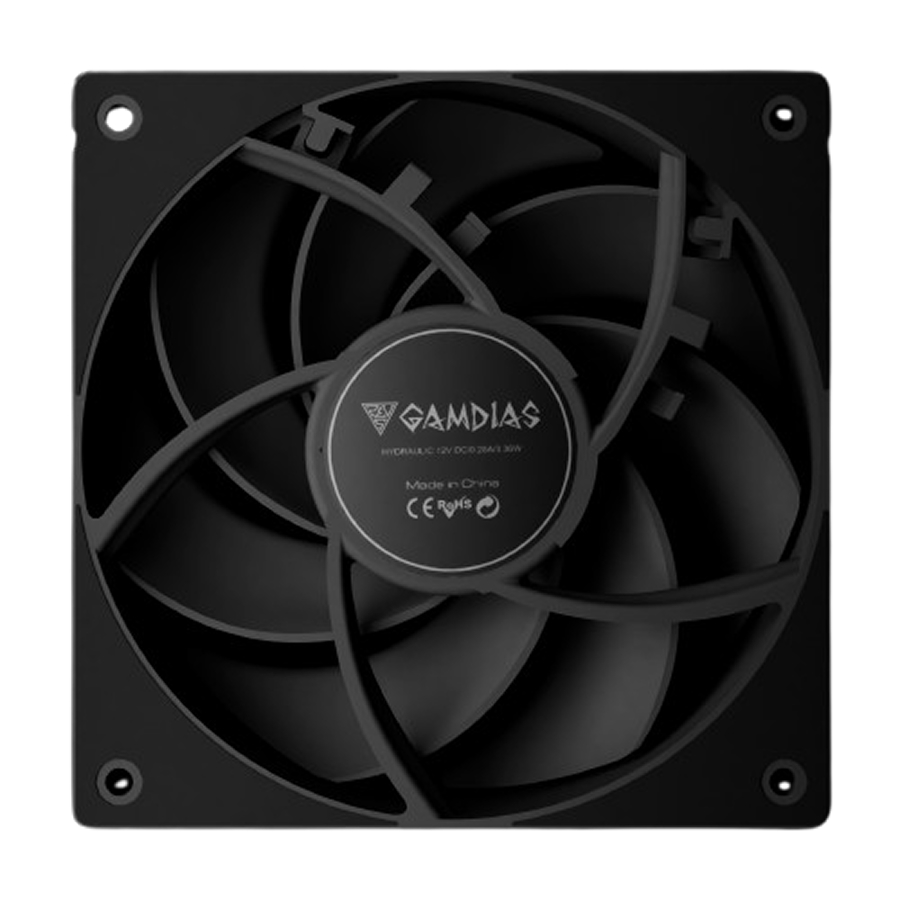 Gamdias NOTUS M1-1203 3-in-1 Computer Case Fan فن خنک کننده کیس کامپیوتر گیم دیاس