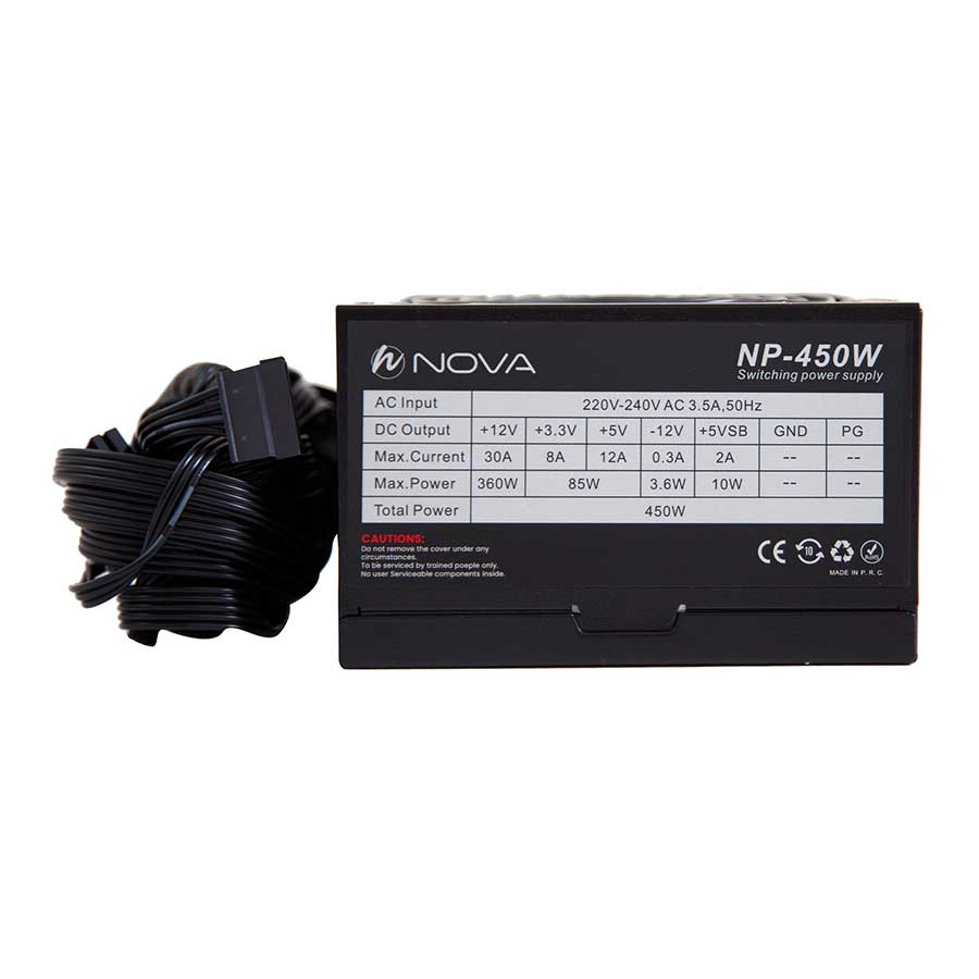 پاور کامپیوتر 450 وات نوا مدل NP-450