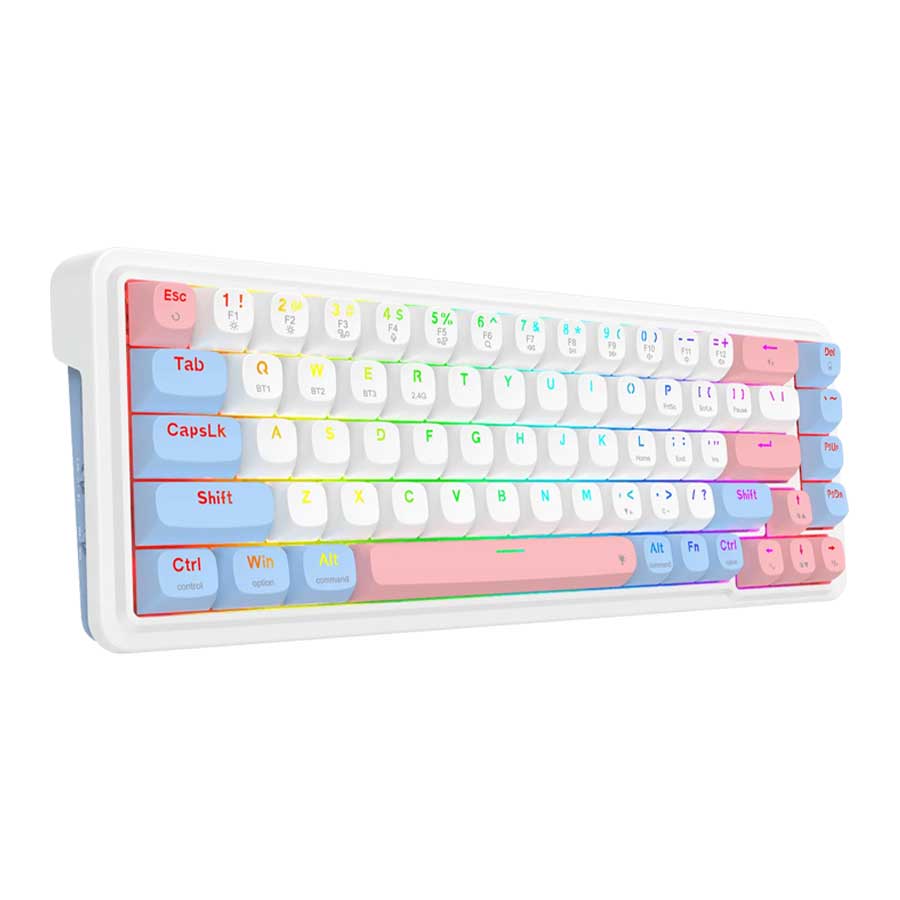 کیبورد گیمینگ بی‌سیم ردراگون مدل NOVA PRO K709 RGB
