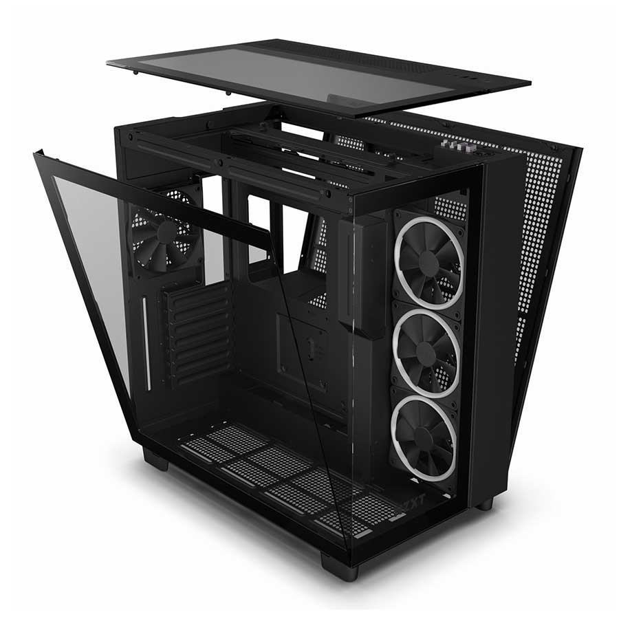 کیس کامپیوتر ان زی ایکس تی مدل H9 Elite Matte Black