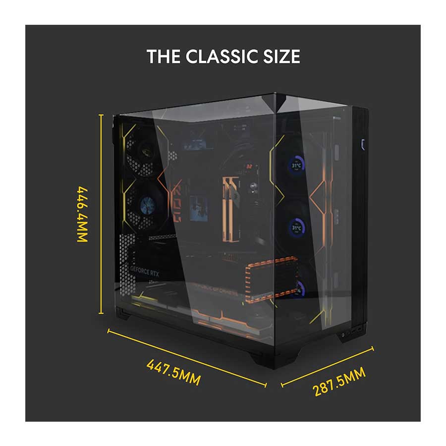 کیس کامپیوتر لیان لی مدل O11 VISION COMPACT
