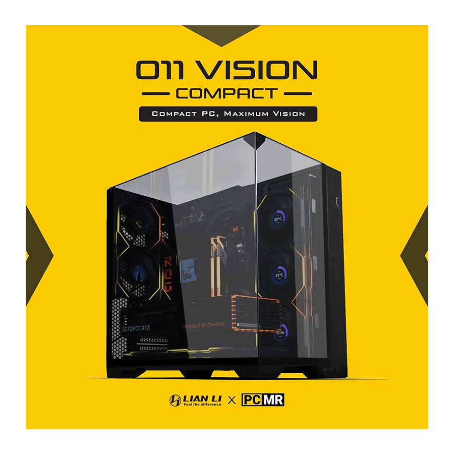 کیس کامپیوتر لیان لی مدل O11 VISION COMPACT