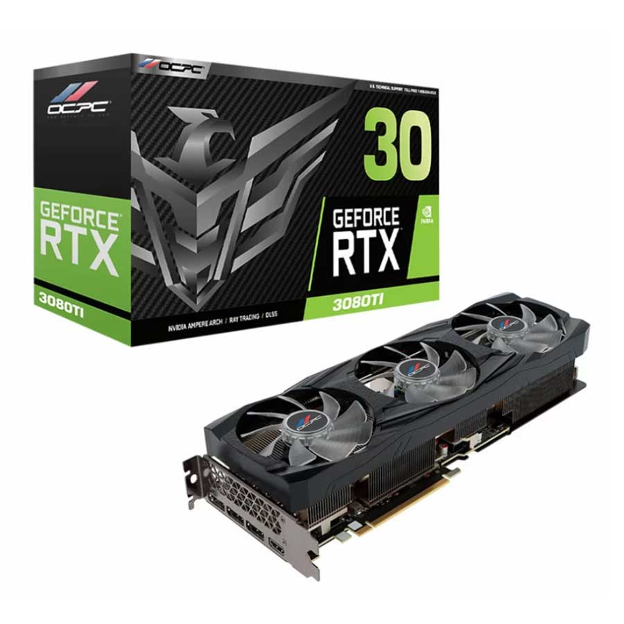 کارت گرافیک اوسی پی سی مدل GeForce RTX3080 Ti 12GB GDDR6X