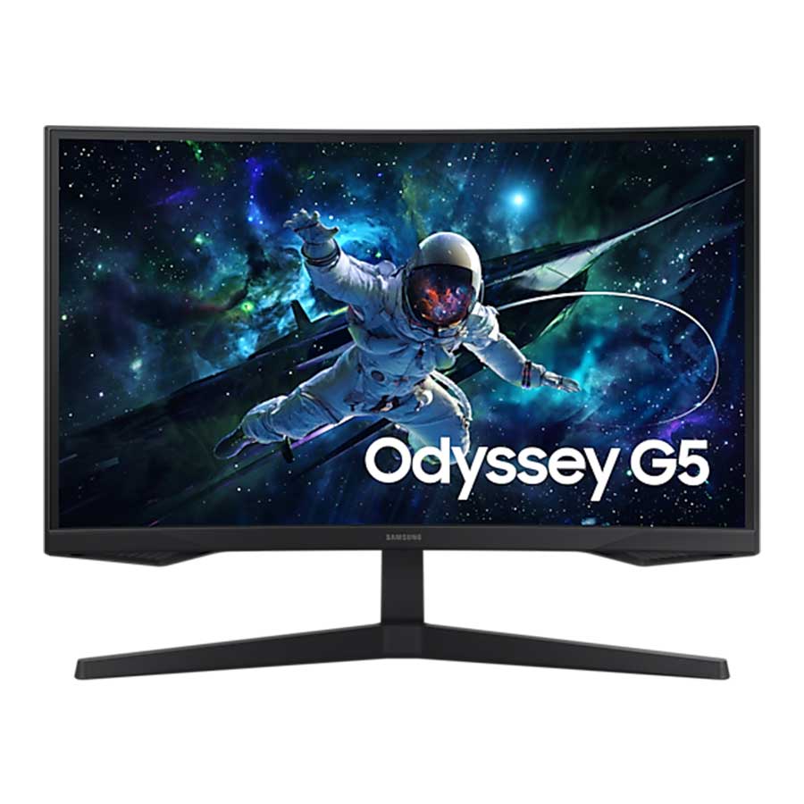 مانیتور خمیده گیمینگ 27 اینچ سامسونگ مدل Odyssey G5 G55C LS27CG552EMXUE