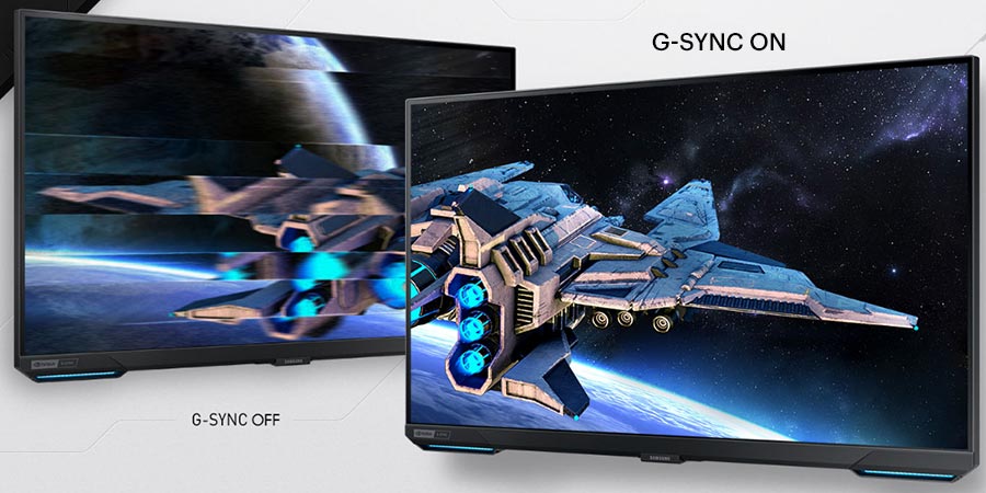 Nvidia G-Sync در مانیتور گیمینگ Odyssey G7 LS32BG702