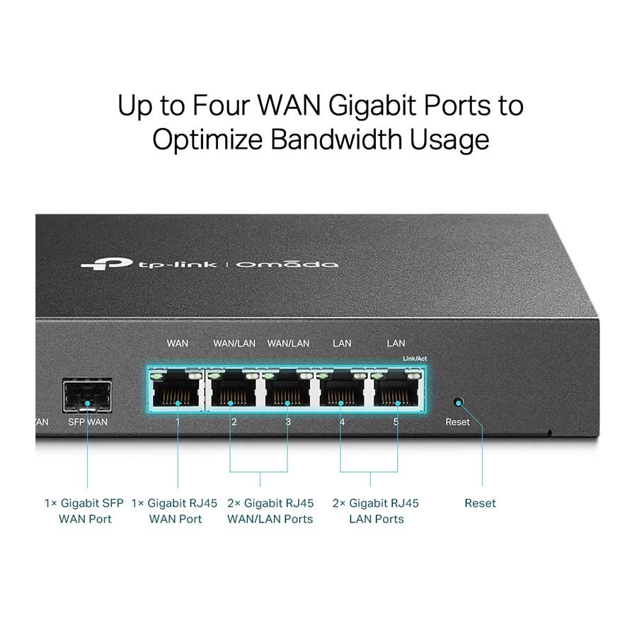 روتر گیگابیت VPN تی پی لینک مدل Omada ER7206