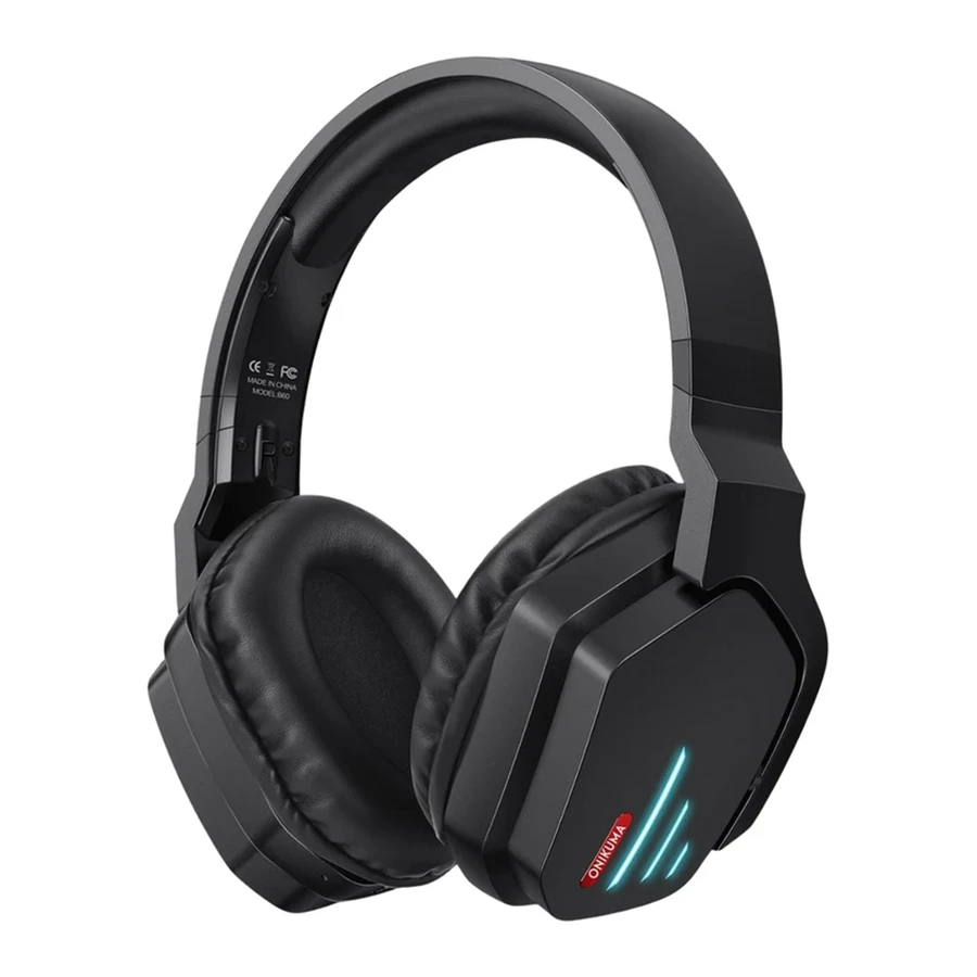 Onikuma B60 RGB Wireless Gaming Headset هدست گیمینگ بیسیم اونیکوما