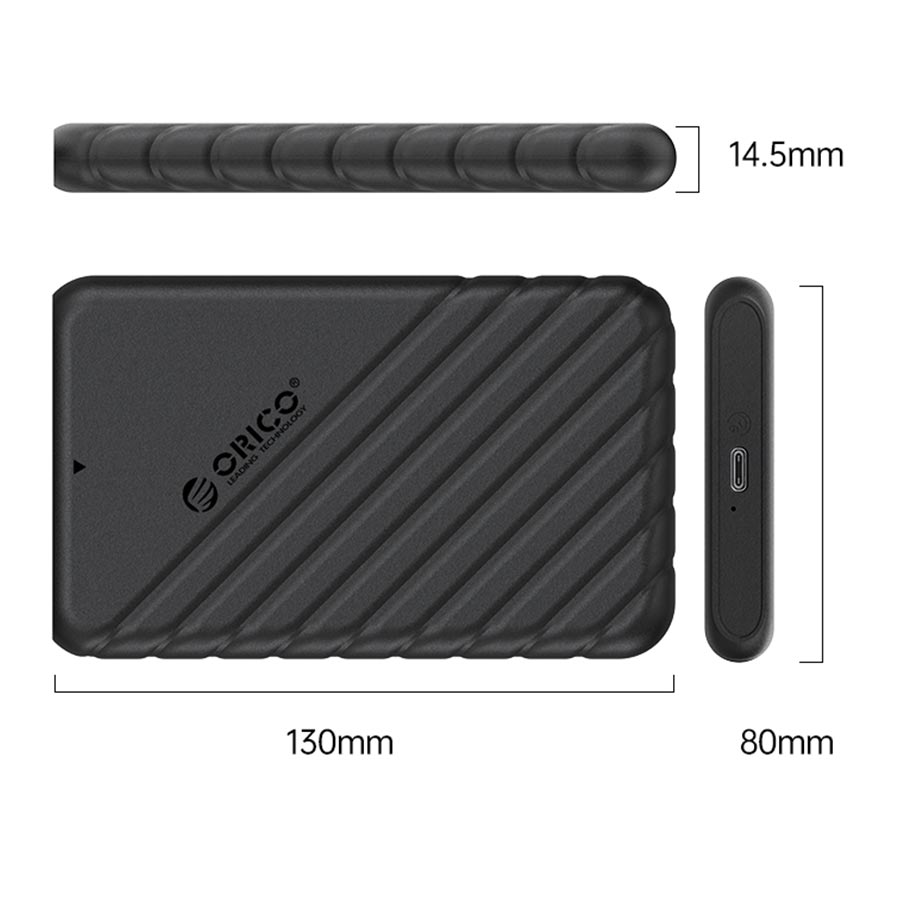 باکس هارد 2.5 اینچ USB-C اوریکو مدل 25PW1-C3