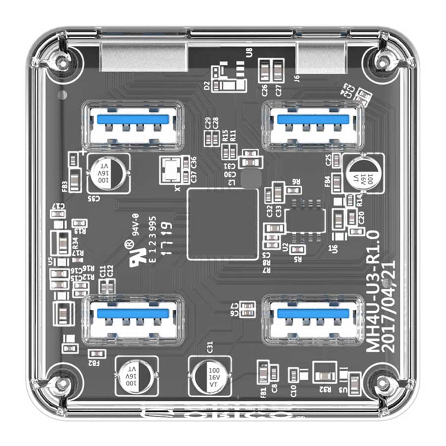 هاب USB 3.0 چهار پورت اوریکو مدل MH4U-U3