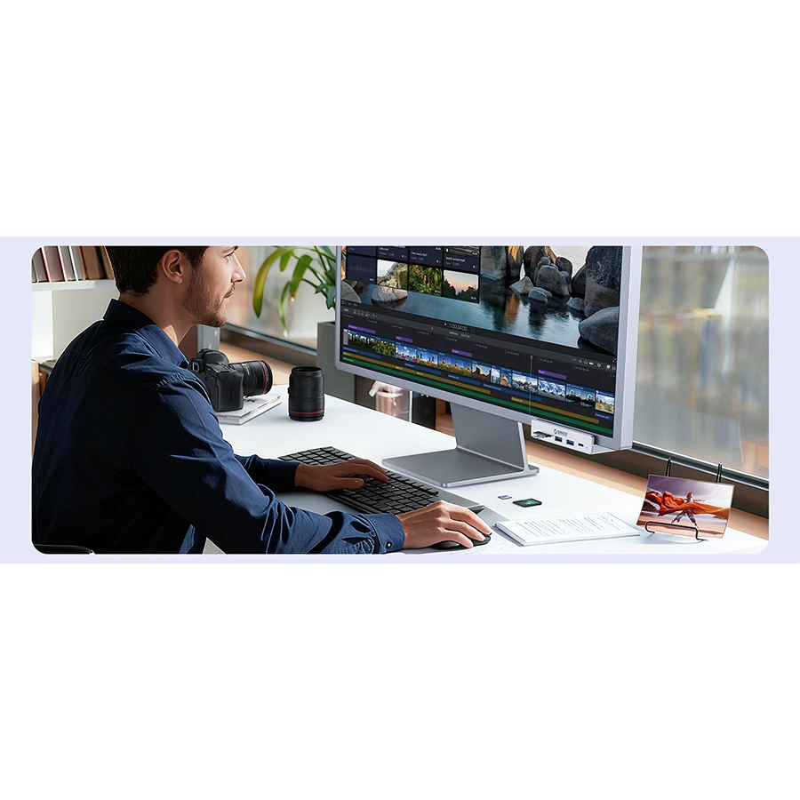 هاب هفت پورت USB-C اوریکو