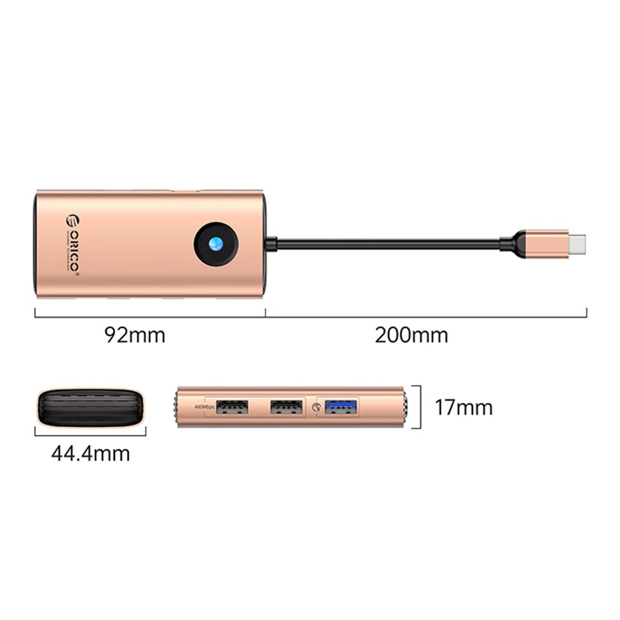 هاب پنج پورت USB-C اوریکو