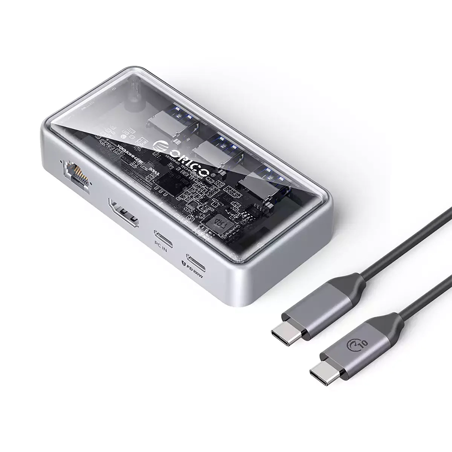 هاب و داک استیشن هفت پورت اوریکو مدل TM10-6P