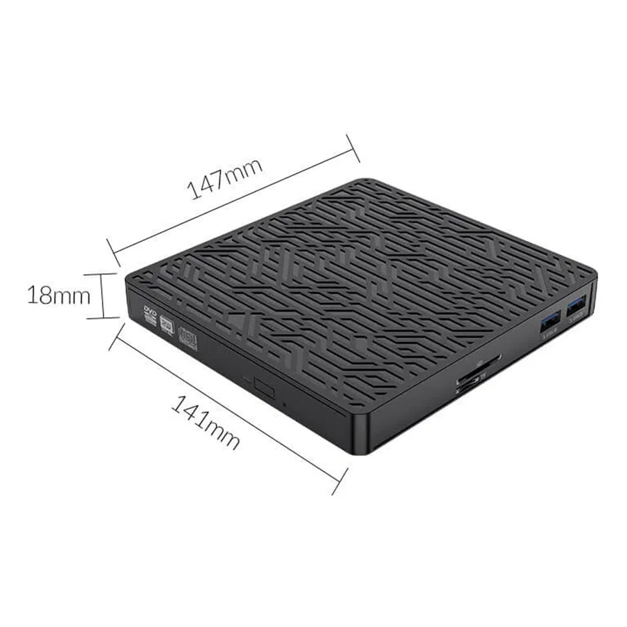 دی وی دی رایتر اکسترنال با کارت ریدر اوریکو