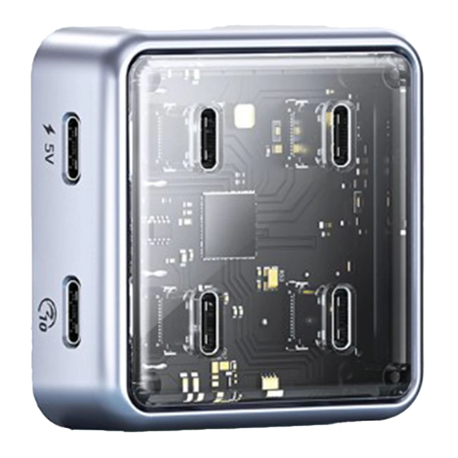 هاب چهار پورت فلزی اوریکو