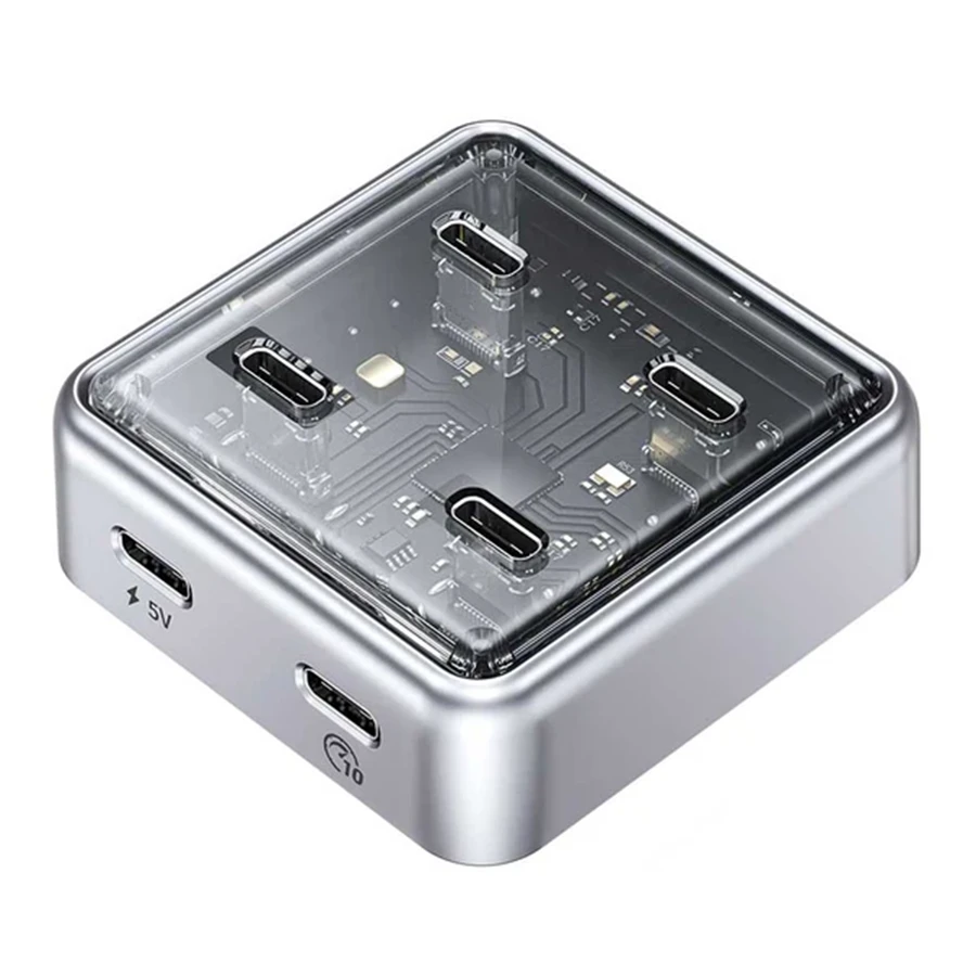 هاب چهار پورت فلزی اوریکو