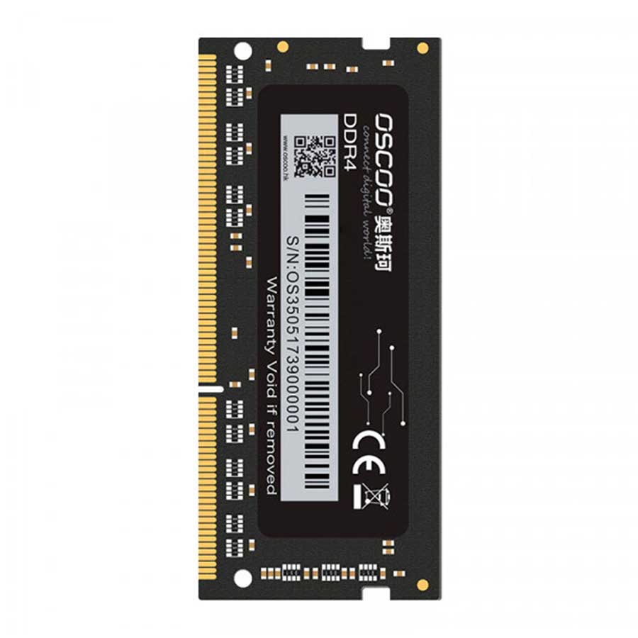 رم لپ تاپ اسکو مدل OSC-D4 N200 8GB 3200MHz CL22 DDR4