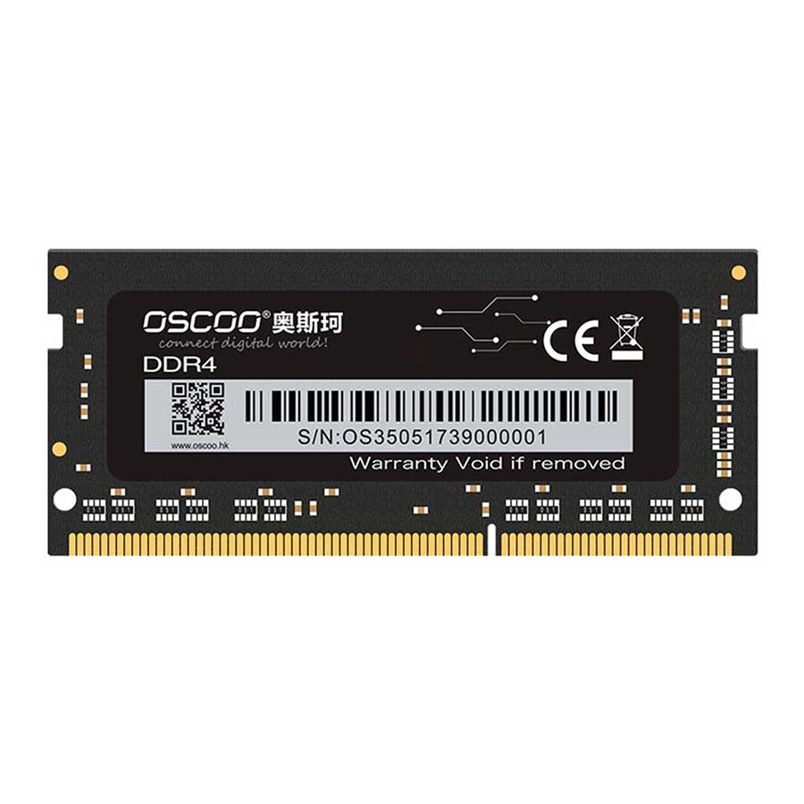 رم لپ تاپ اسکو مدل OSC-D4 N200 8GB 3200MHz CL22 DDR4