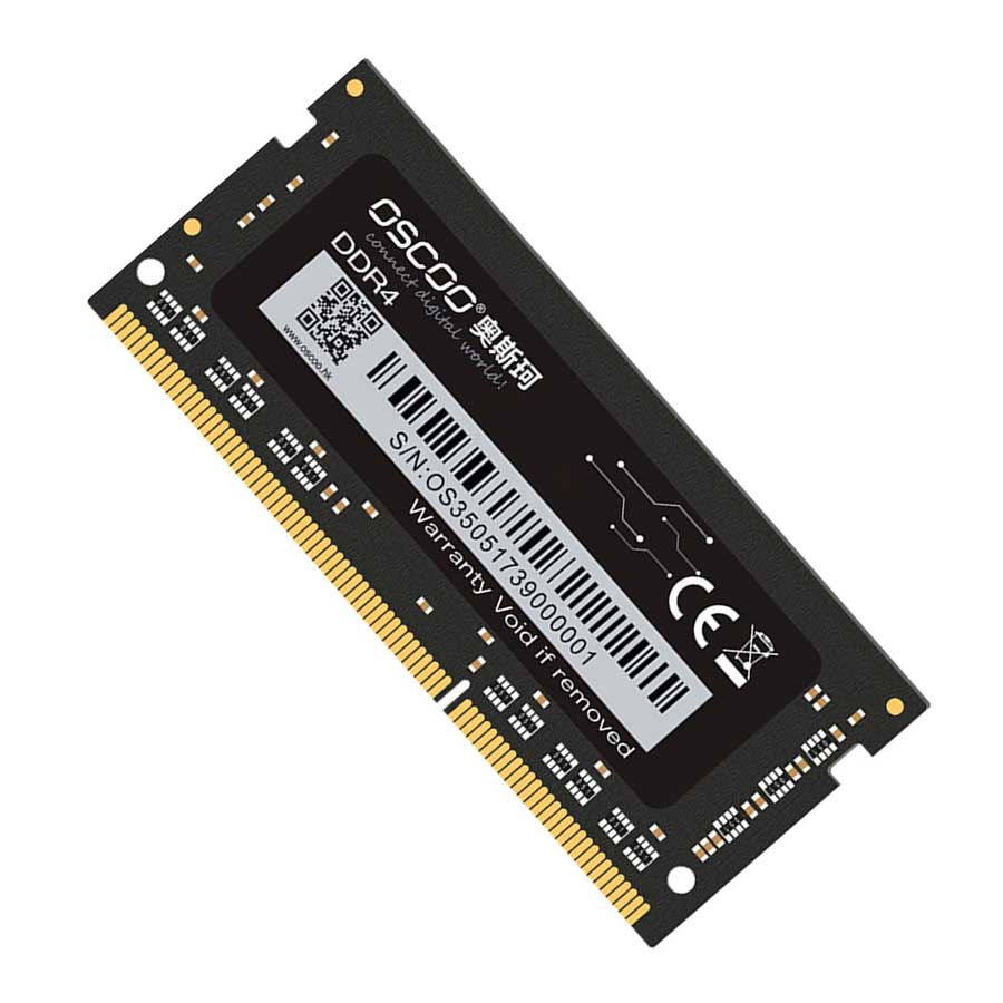 رم لپ تاپ اسکو مدل OSC-D4 N200 8GB 3200MHz CL22 DDR4