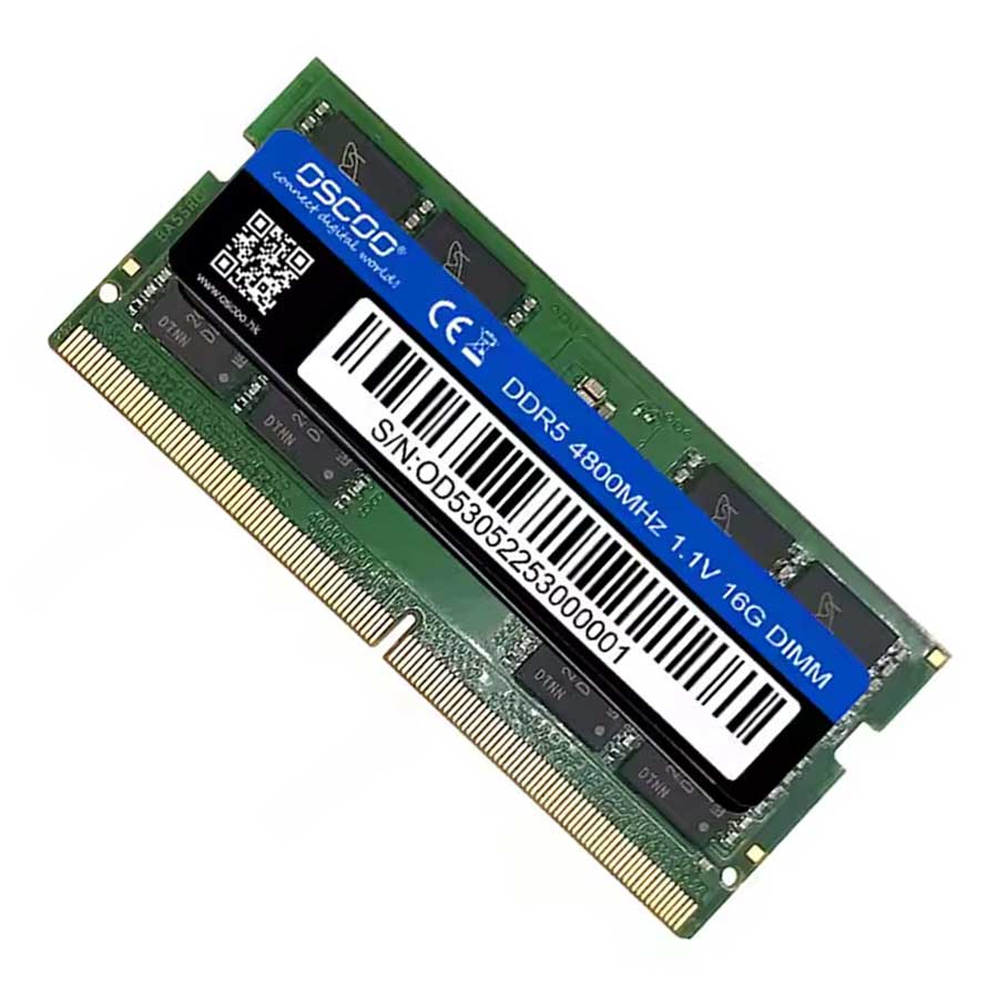 رم لپ تاپ اسکو مدل OSC N300 16GB 4800MHz CL40 DDR5