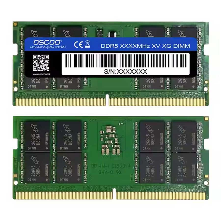رم لپ تاپ اسکو مدل OSC N300 32GB 4800MHz CL40 DDR5