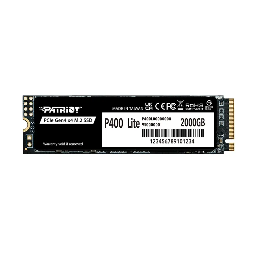 اس اس دی اینترنال پاتریوت مدل P400 Lite ظرفیت 2 ترابایت