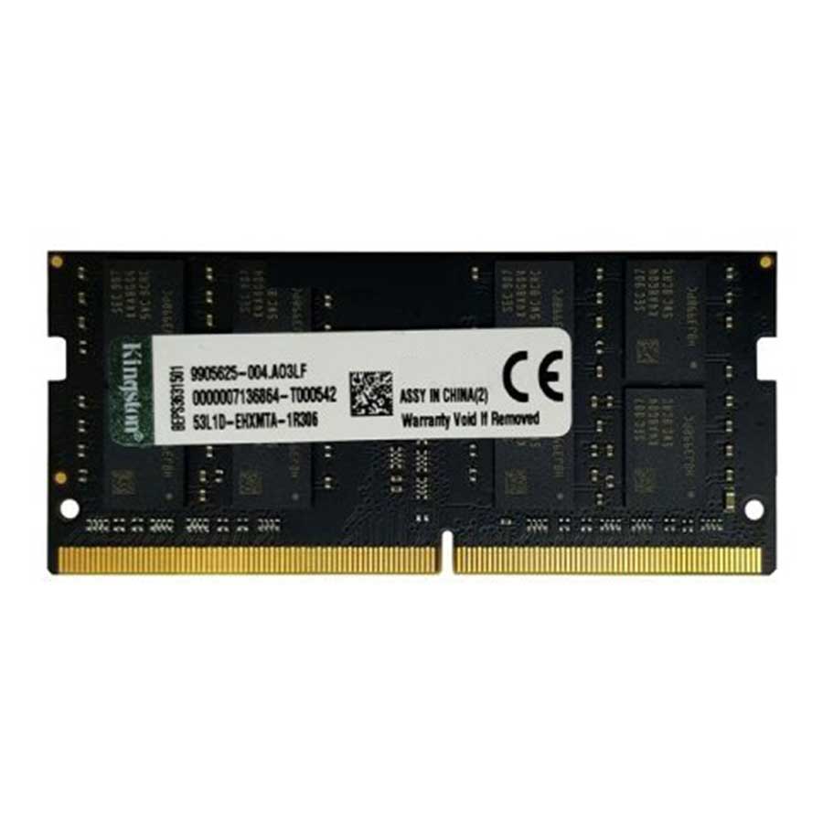 رم لپ تاپ کینگستون مدل PC4-21300 DDR4 16GB 2666MHz