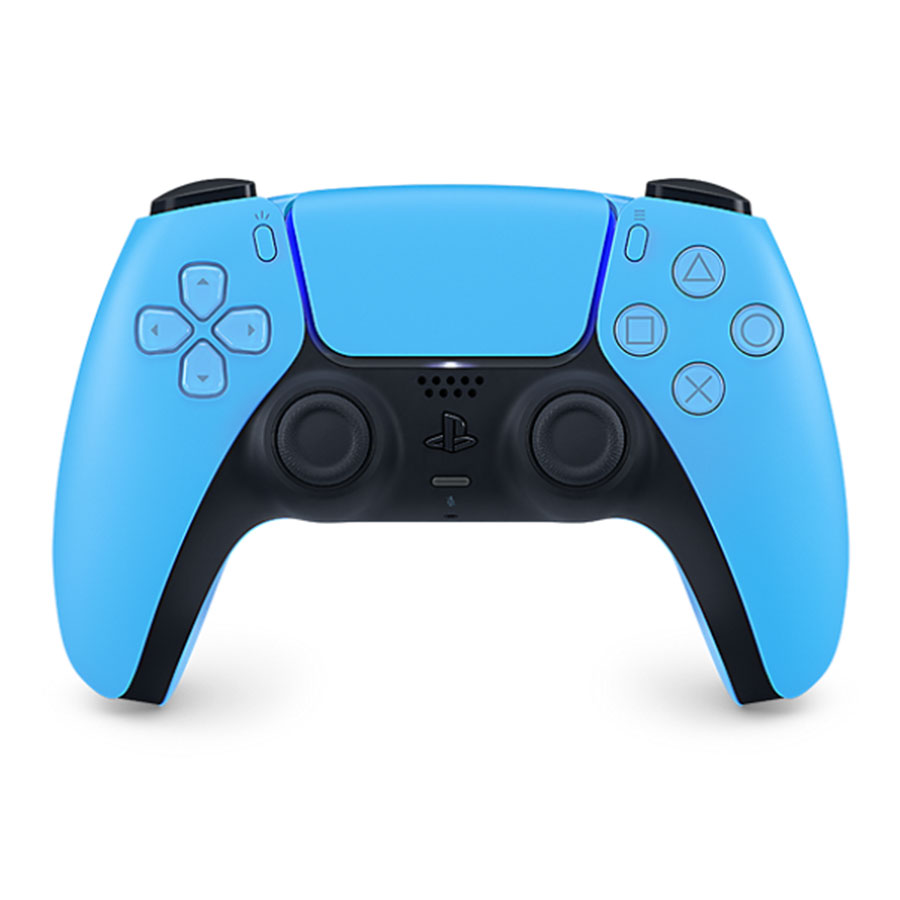 دسته بازی بی‌سیم سونی مدل PlayStation 5 DualSense Starlight Blue