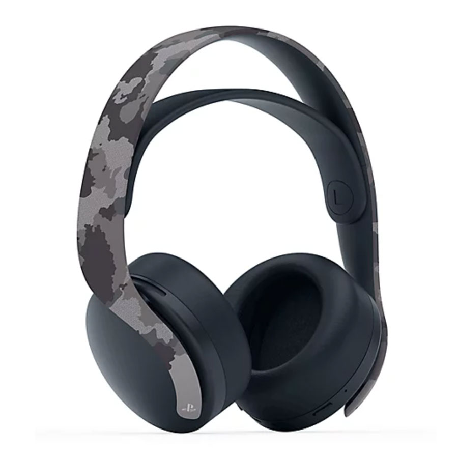 هدست گیمینگ بی‌سیم سونی مدل PlayStation 5 PULSE 3D Grey Camouflage