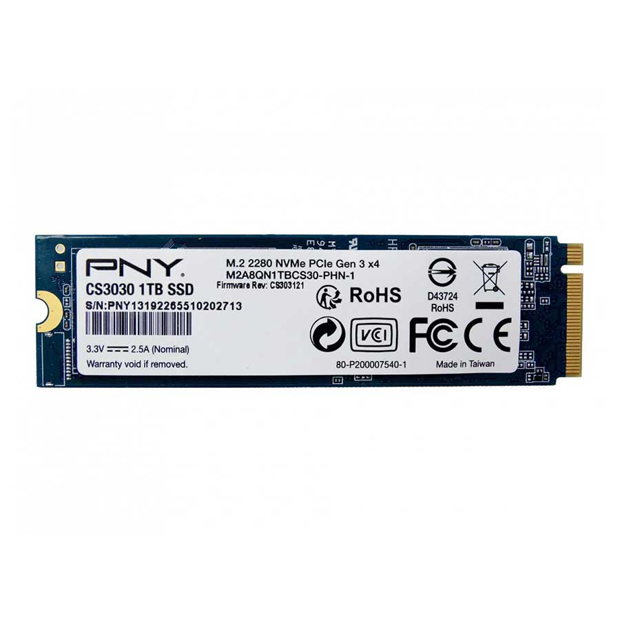 اس اس دی 1 ترابایت پی ان وای مدل CS1030 M.2 2280 NVMe PCIe