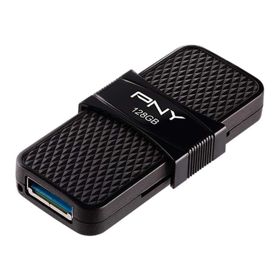 فلش مموری 128 گیگابایت USB 3.1 پی ان وای مدل DUO LINK
