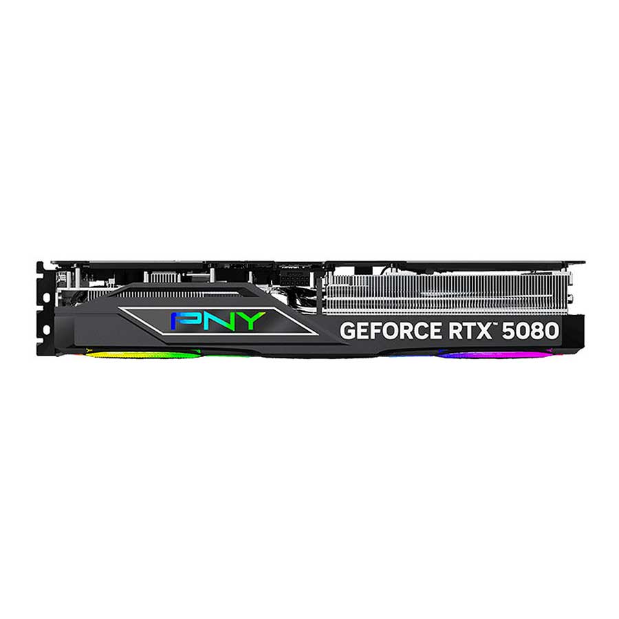 کارت گرافیک پی ان وای مدل GeForce RTX 5080 ARGB EPIC-X RGB OC Triple Fan 16GB GDDR7
