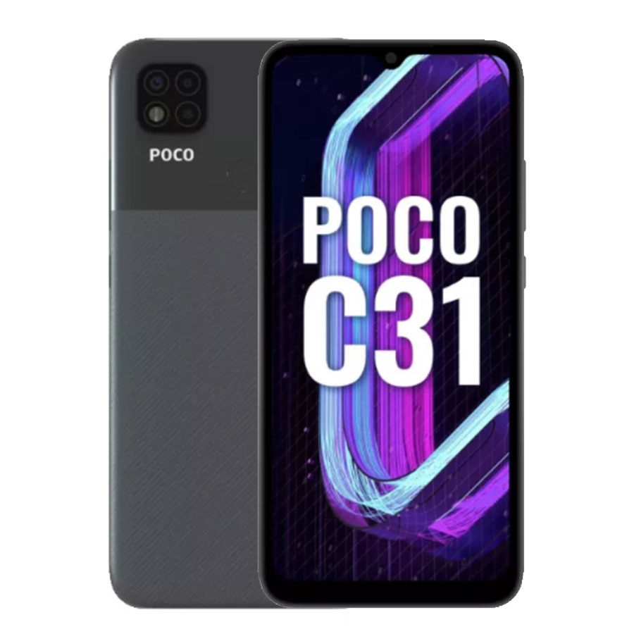 گوشی موبایل شیائومی مدل Poco C31 ظرفیت 32 و رم 3 گیگابایت