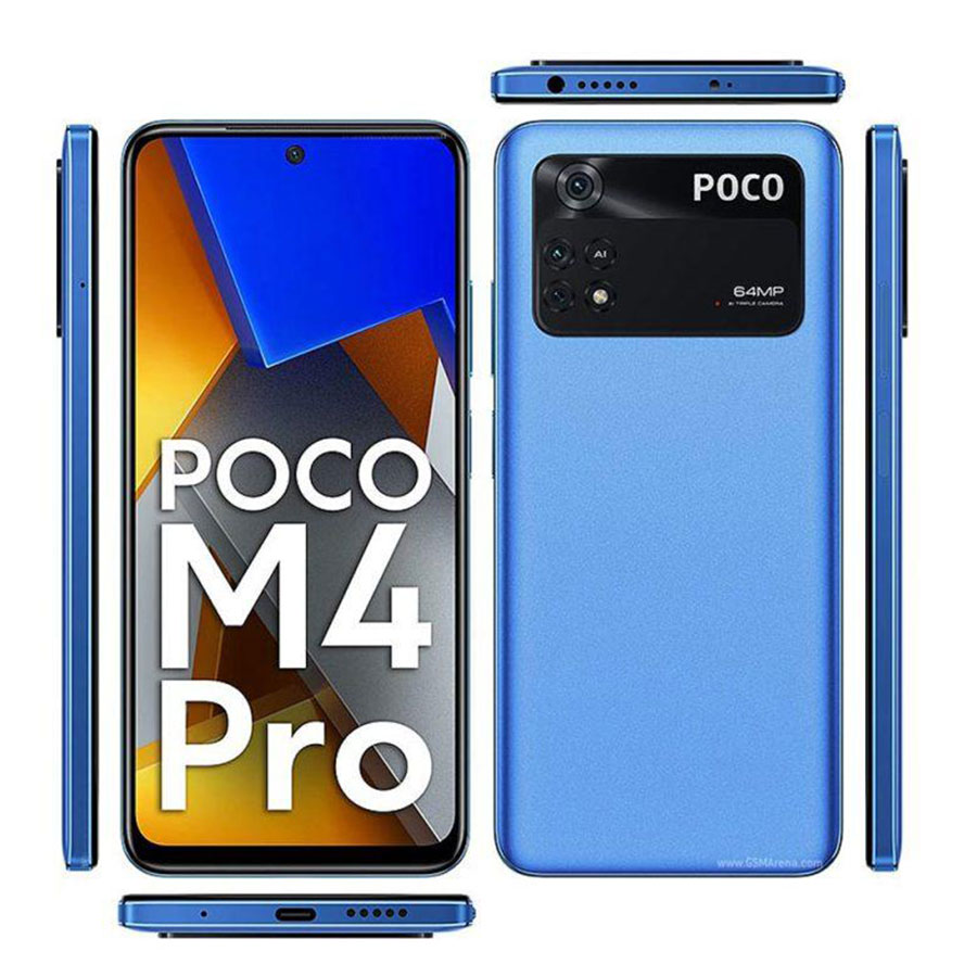 گوشی موبایل شیائومی مدل Poco M4 Pro ظرفیت 128 و رم 6 گیگابایت