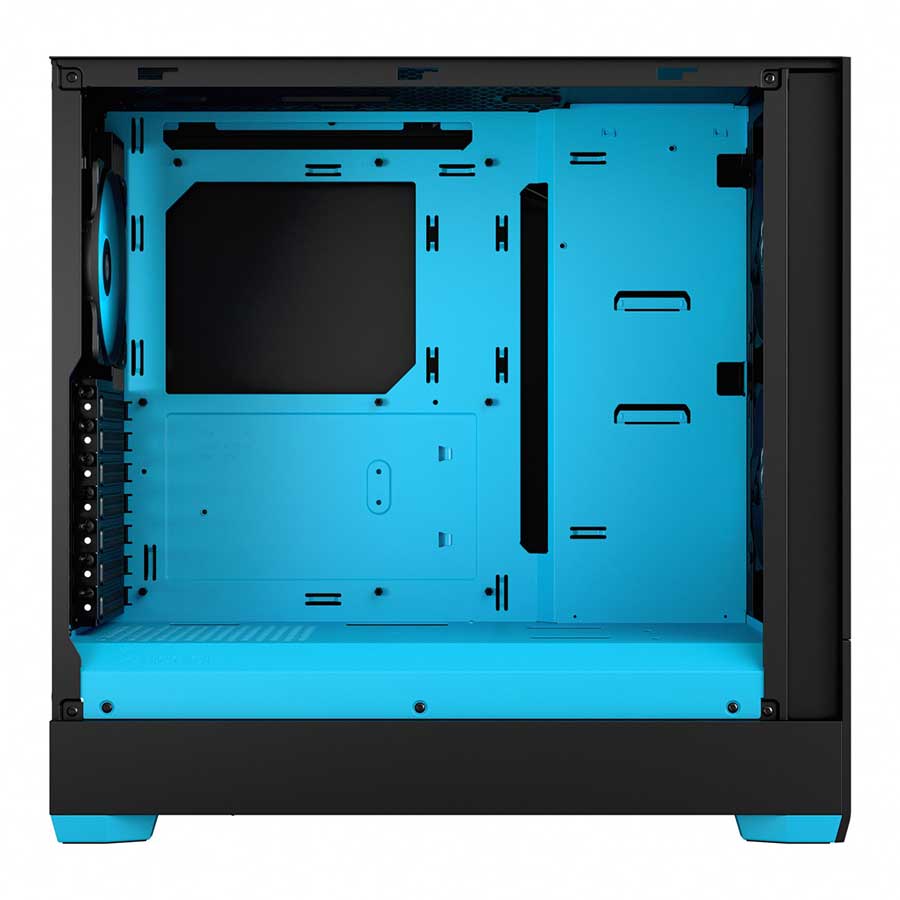 کیس کامپیوتر فرکتال دیزاین مدل Pop Air RGB Cyan Core