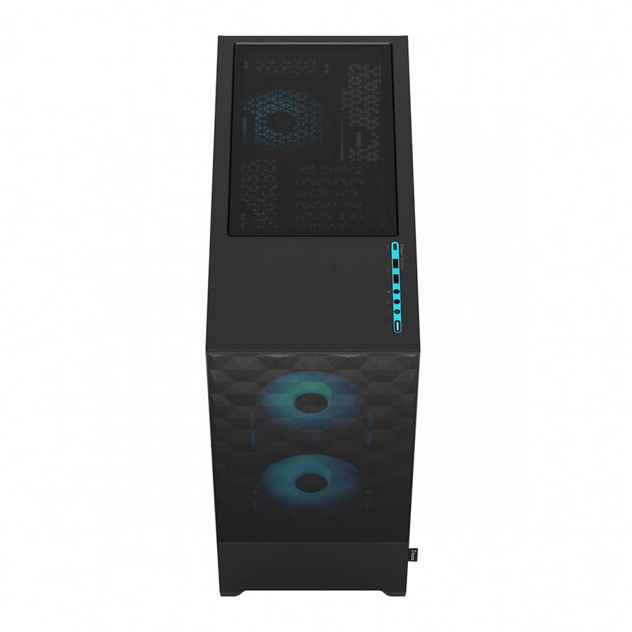 کیس کامپیوتر فرکتال دیزاین مدل Pop Air RGB Cyan Core