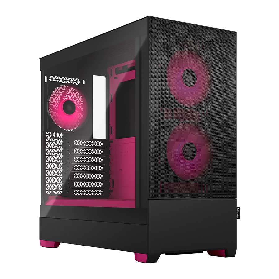 کیس کامپیوتر فرکتال دیزاین مدل Pop Air RGB Magenta Core