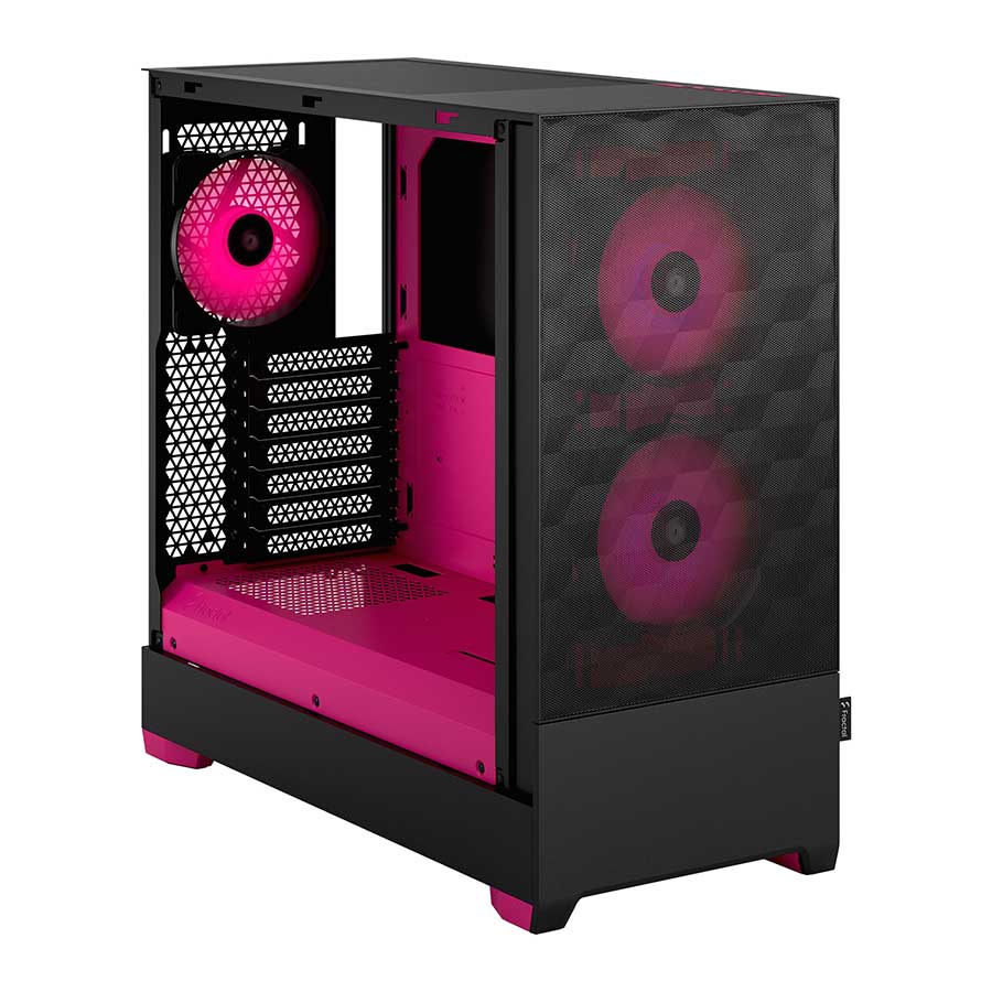 کیس کامپیوتر فرکتال دیزاین مدل Pop Air RGB Magenta Core