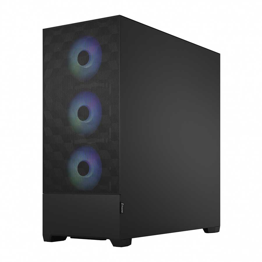 کیس کامپیوتر فرکتال دیزاین مدل Pop XL Air RGB Black TG Clear