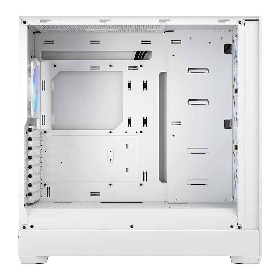 کیس کامپیوتر فرکتال دیزاین مدل Pop XL Air RGB White TG Clear