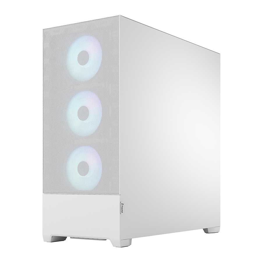 کیس کامپیوتر فرکتال دیزاین مدل Pop XL Air RGB White TG Clear