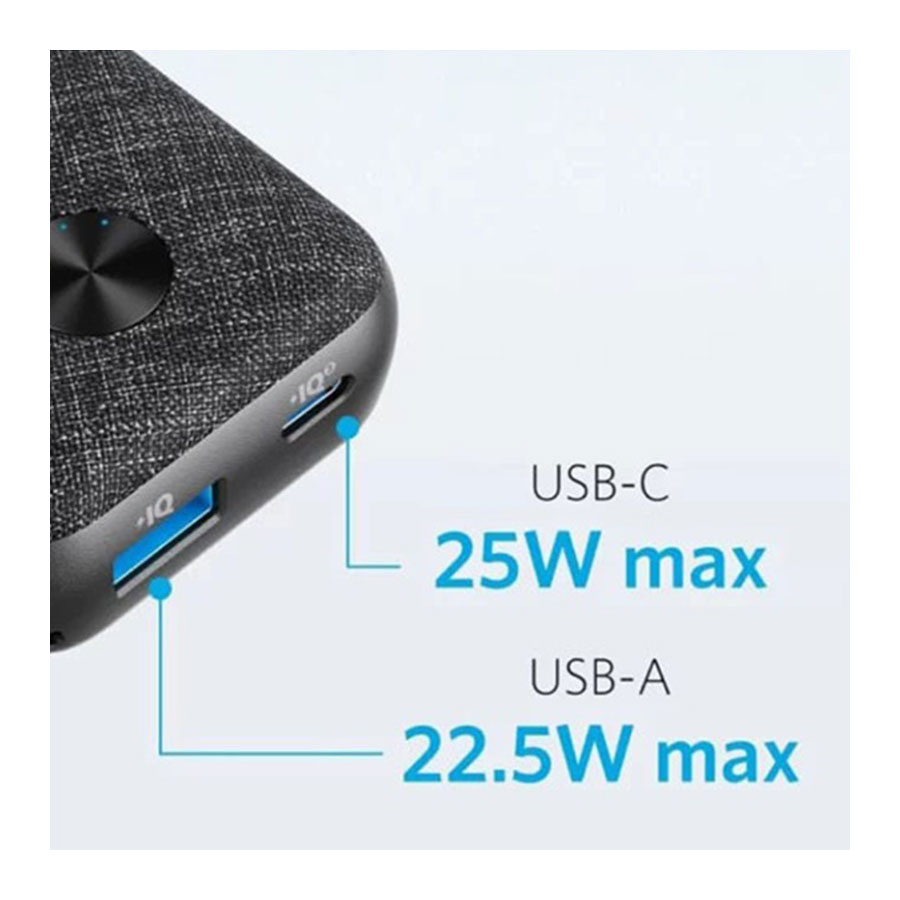 پاوربانک انکر مدل PowerCore Metro A1246 25W ظرفیت 10000mAh