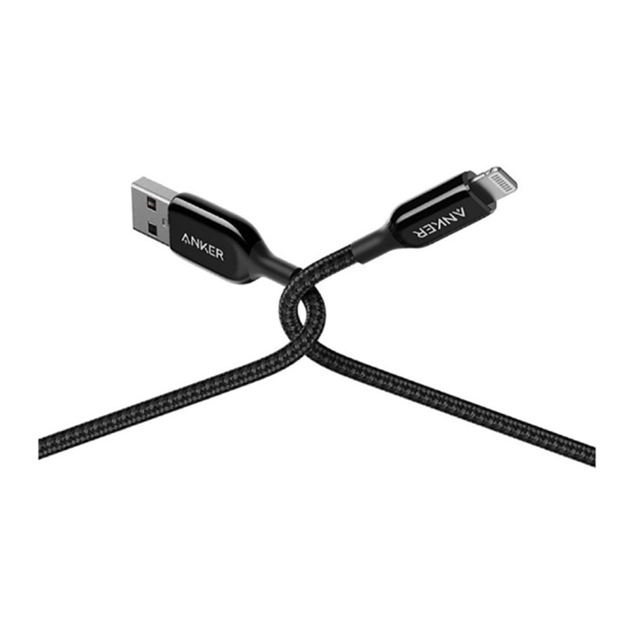 کابل 1.8 متری تبدیل USB به لایتنینگ انکر مدل PowerLine+ III A8823