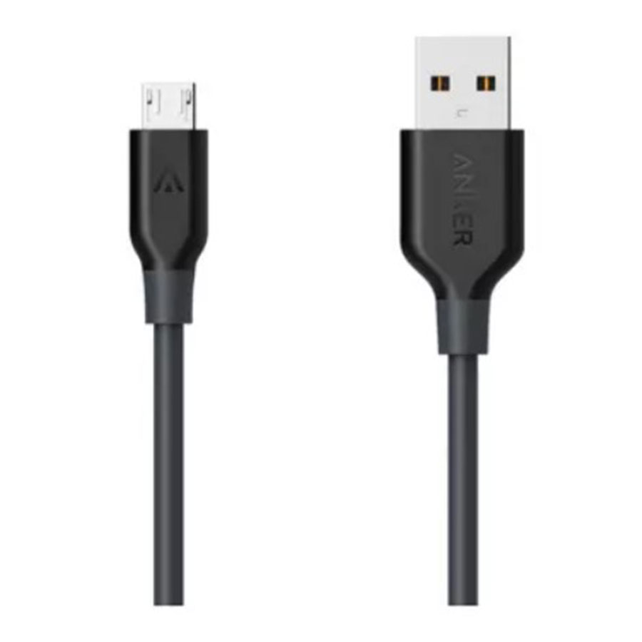 کابل 1.8 متری تبدیل USB به MicroUSB انکر مدل PowerLine A8133