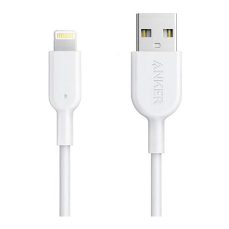 کابل 0.9 متری تبدیل USB به لایتنینگ انکر مدل Powerline II A8432