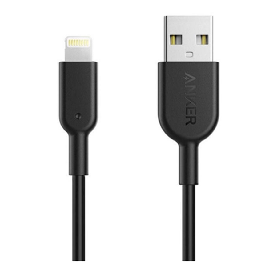 کابل 0.9 متری تبدیل USB به لایتنینگ انکر مدل Powerline II A8432