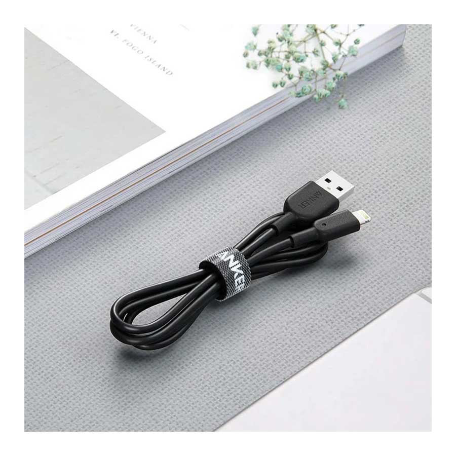 کابل 0.9 متری تبدیل USB به لایتنینگ انکر مدل Powerline II A8432