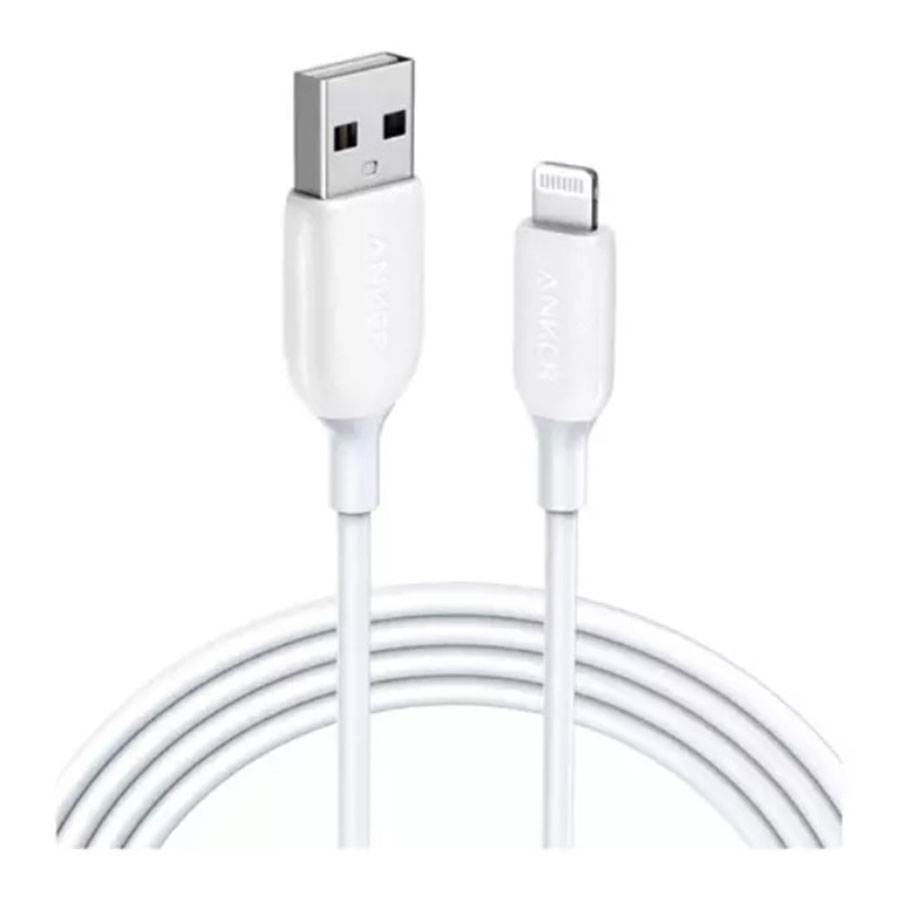 کابل 0.9 متری تبدیل USB به لایتنینگ انکر مدل PowerLine III A8812