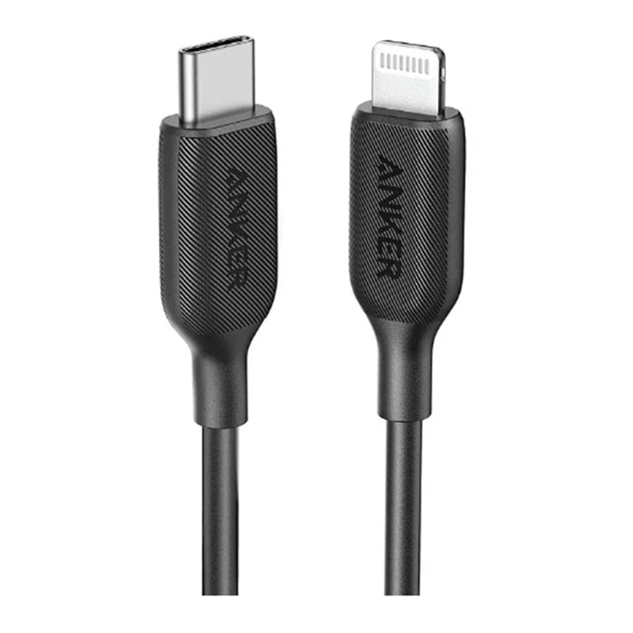 کابل 0.3 متری تبدیل USB-C به لایتنیگ انکر مدل PowerLine III A8831